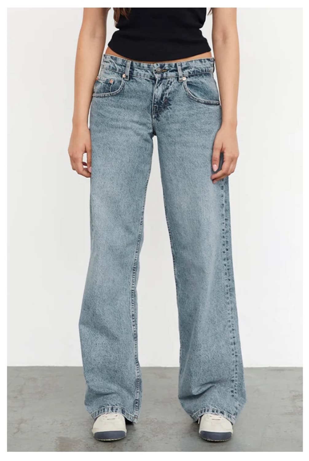 Low rise parallel jeans 상품이미지1
