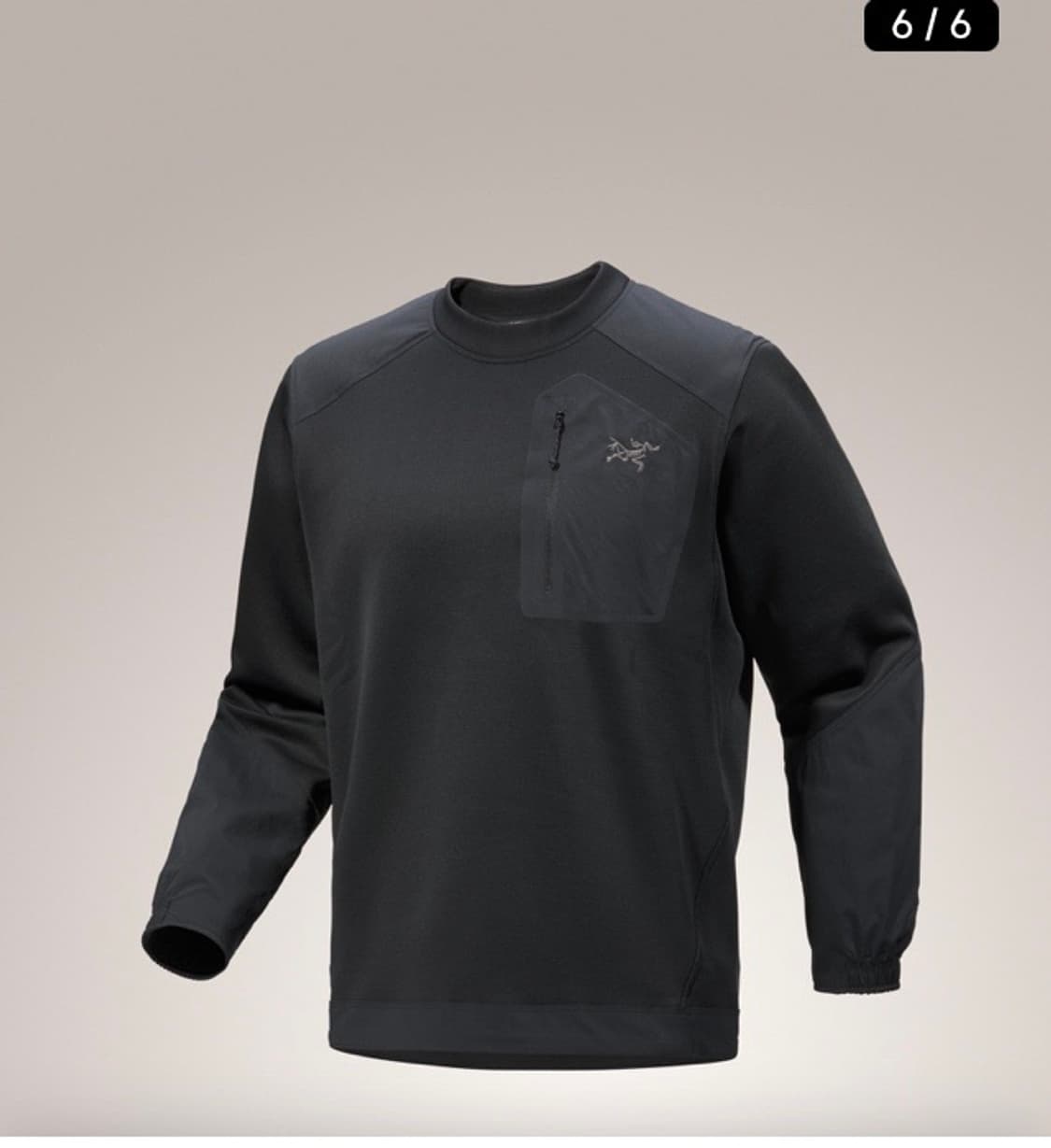 아크테릭스 컨실 크루넥 풀오버 블랙 판매합니다 상품이미지1