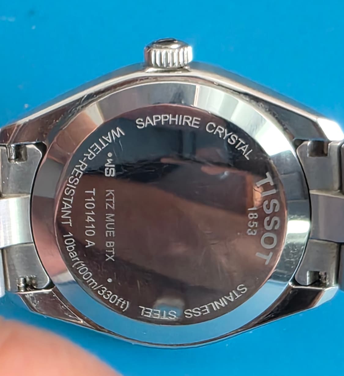 티쏘 (TISSOT) PR100 블랙 쿼츠시계 (보증서포함) 상품이미지4
