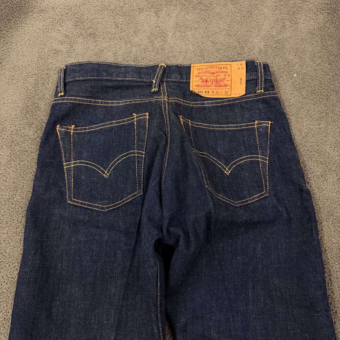 [정품/32X32] 리바이스 501XX 셀비지 USA 데님 팬츠 상품이미지1