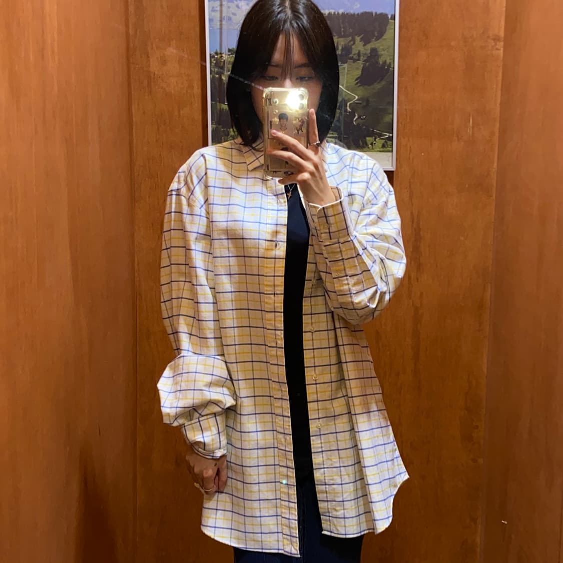 (XL) POLO 폴로 랄프로렌 체크 셔츠 리젠트 커스텀 핏 상품이미지1