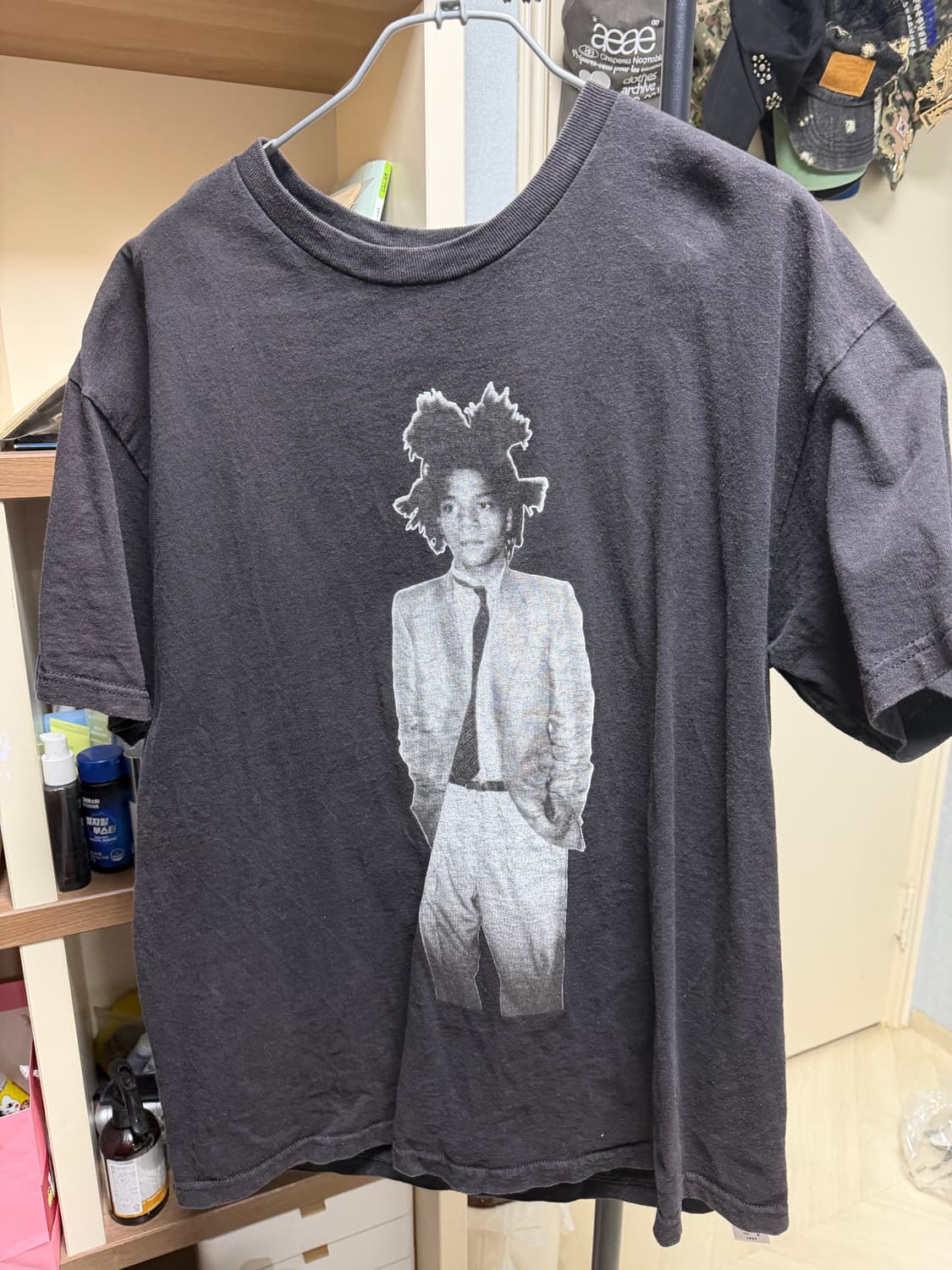 [Vintage] 와코마리아 바스키아 반팔티 L 상품이미지1