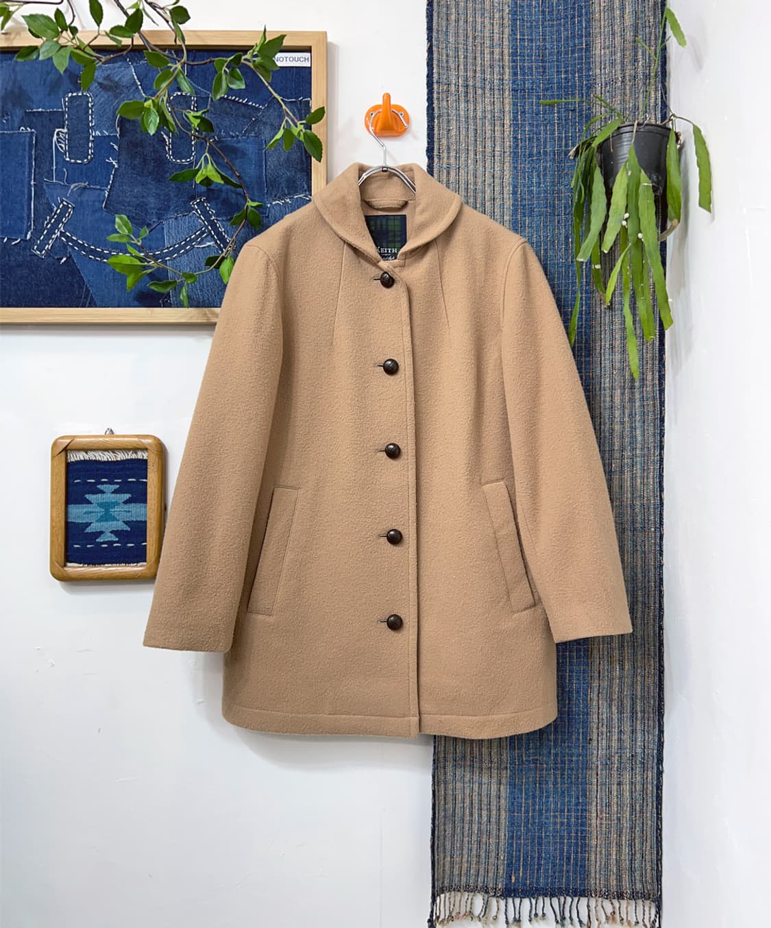 👧🏻KEITH Wool Stand Collar Coat 상품이미지1