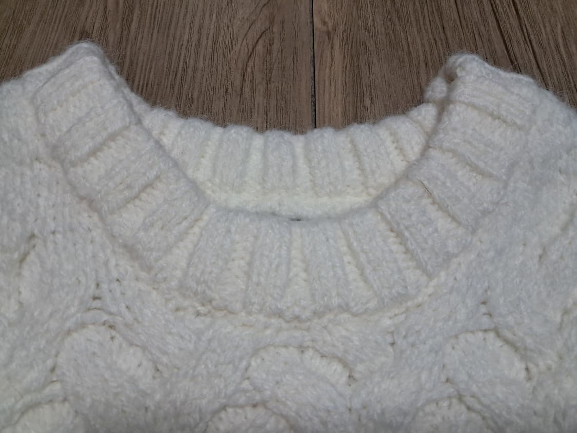 자라 자카드 니트 조끼 S 상품이미지4