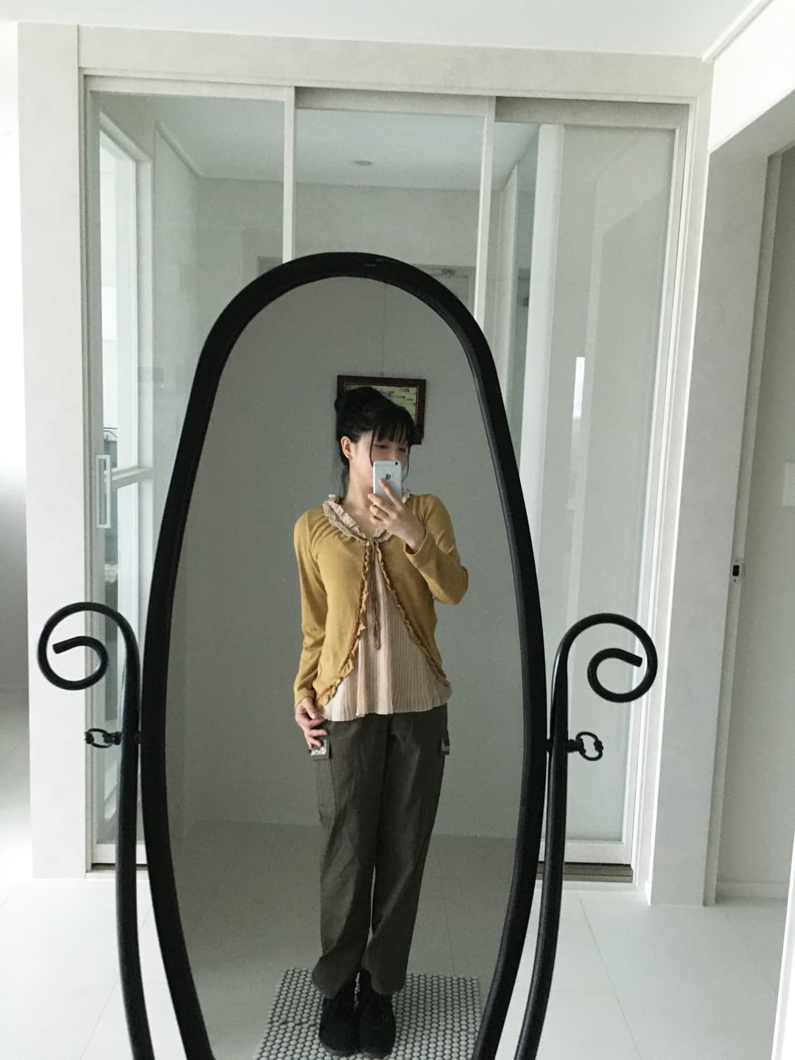 axes femme) lace cargo pants 상품이미지3