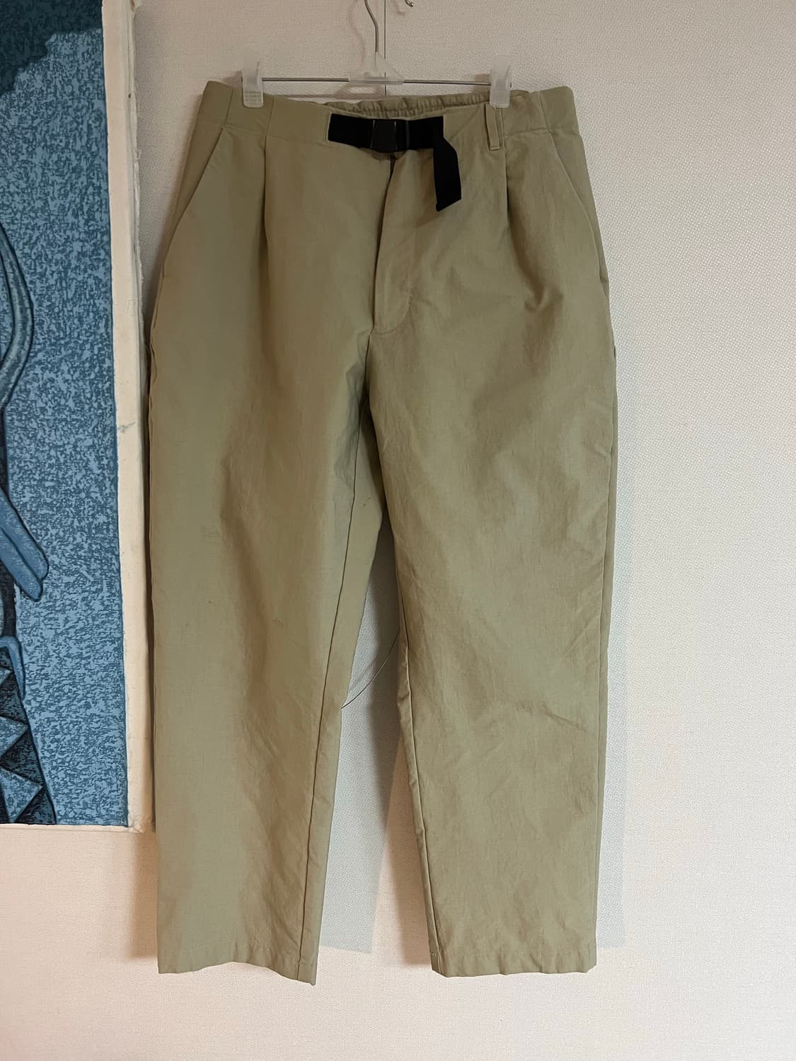 Goldwin 골드윈 원 턱 테이퍼드 스트레치 팬츠 M 상품이미지1