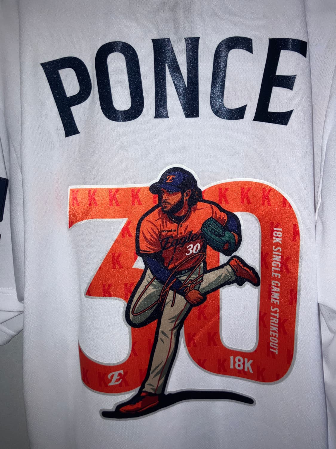 한화 이글스 코디 폰세 18k 유니폼 상품이미지1