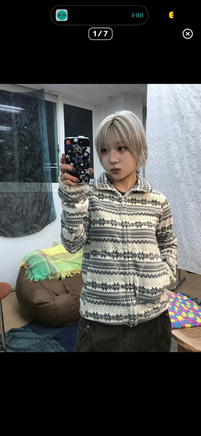 유니클로 노르딕 후리스 집업 상품이미지1