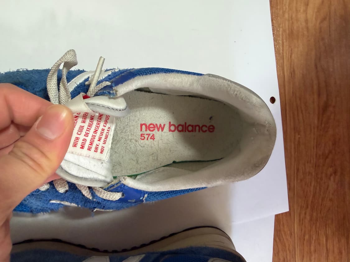 뉴발란스 574 헤리티지 블루 스니커즈 235사이즈 상품이미지3