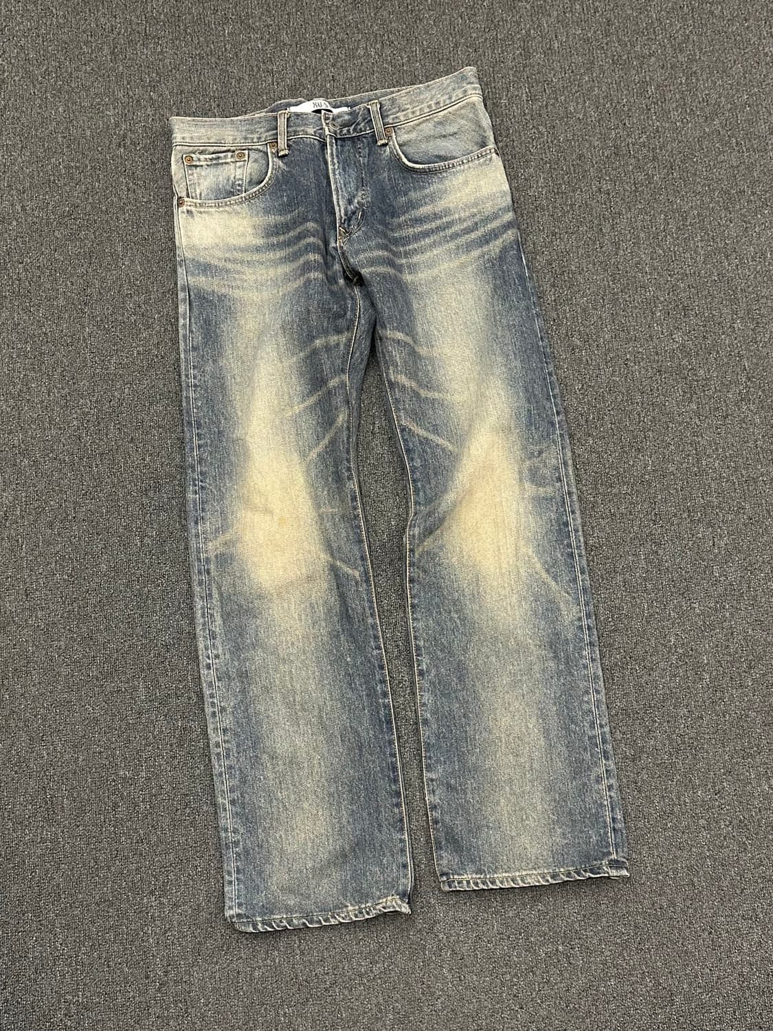 32)에드윈 빈티지 워싱 XU-S 스트레이트 데님 팬츠 상품이미지4