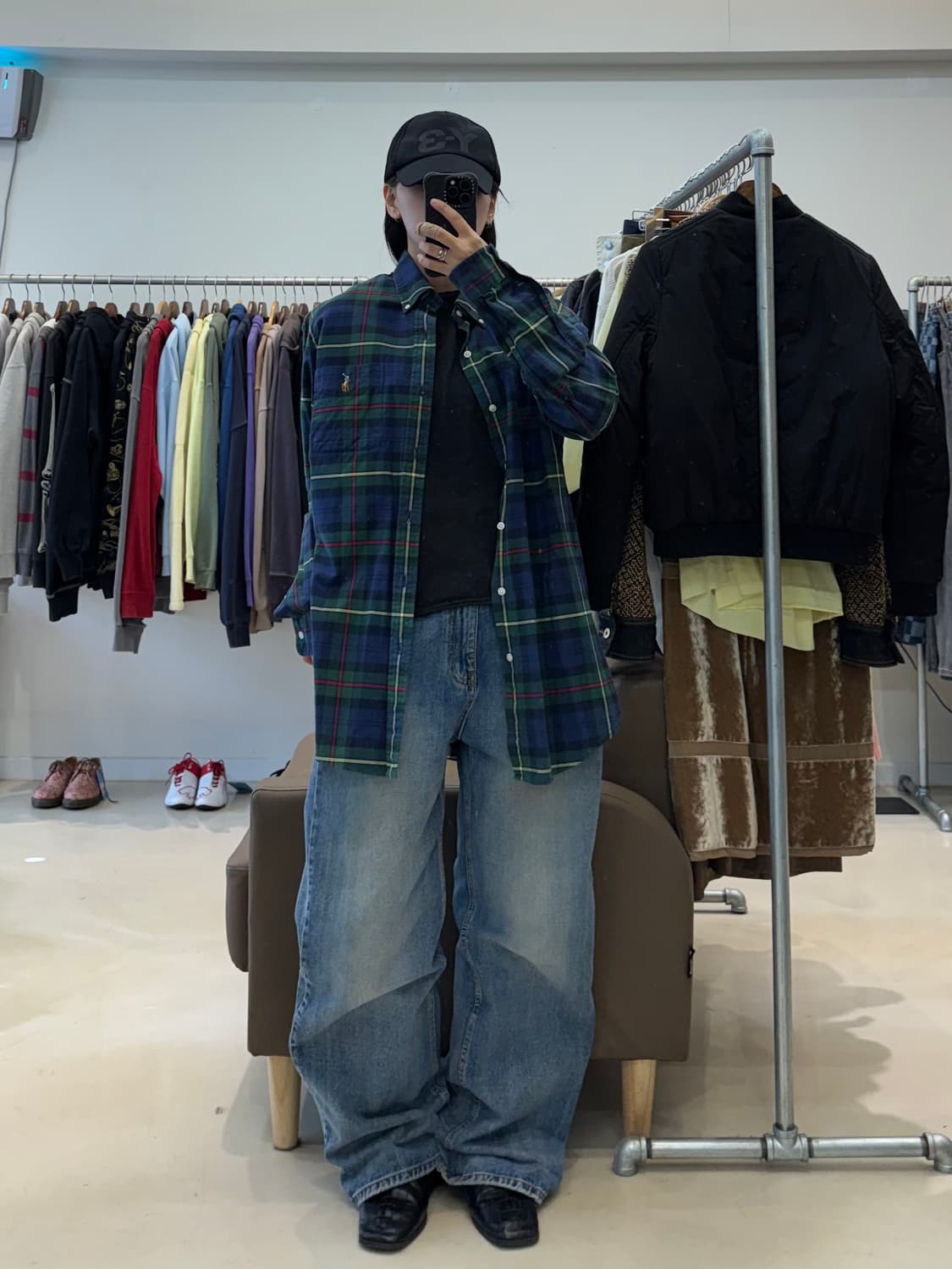 폴로 랄프로렌 체크 셔츠 상품이미지5