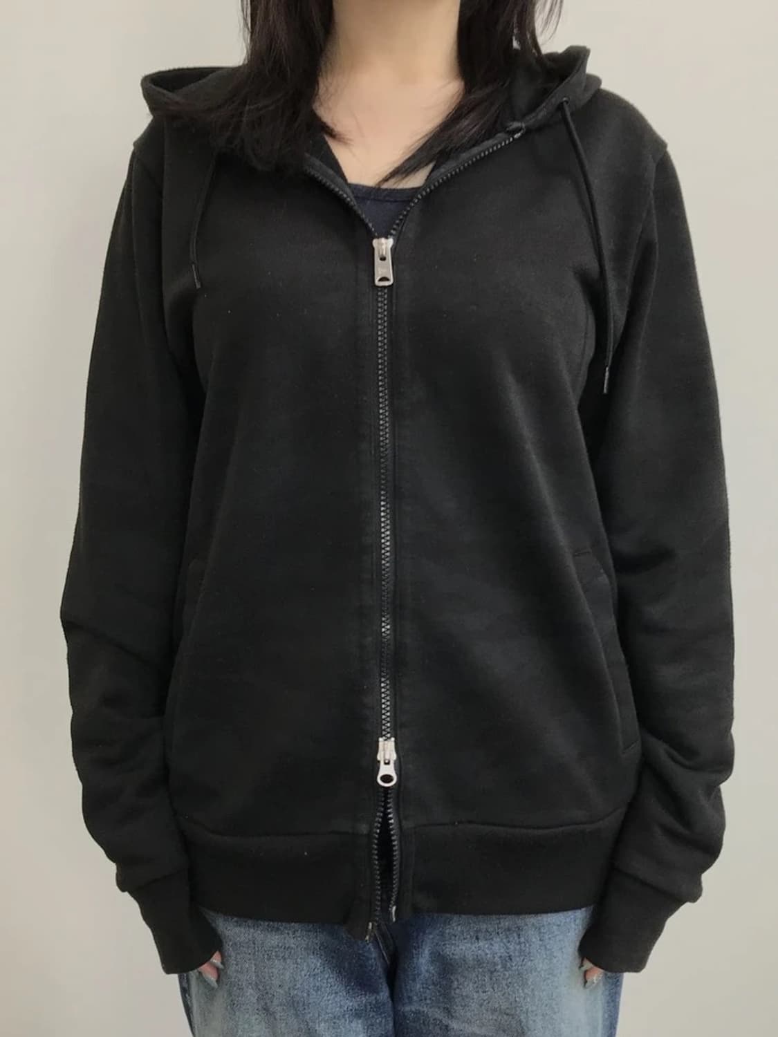 New Era Black Camo Zip Hoodie 상품이미지3