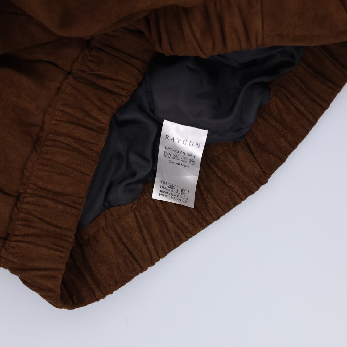 실측확인 레이건 스웨이드 자켓 0401H1 상품이미지5