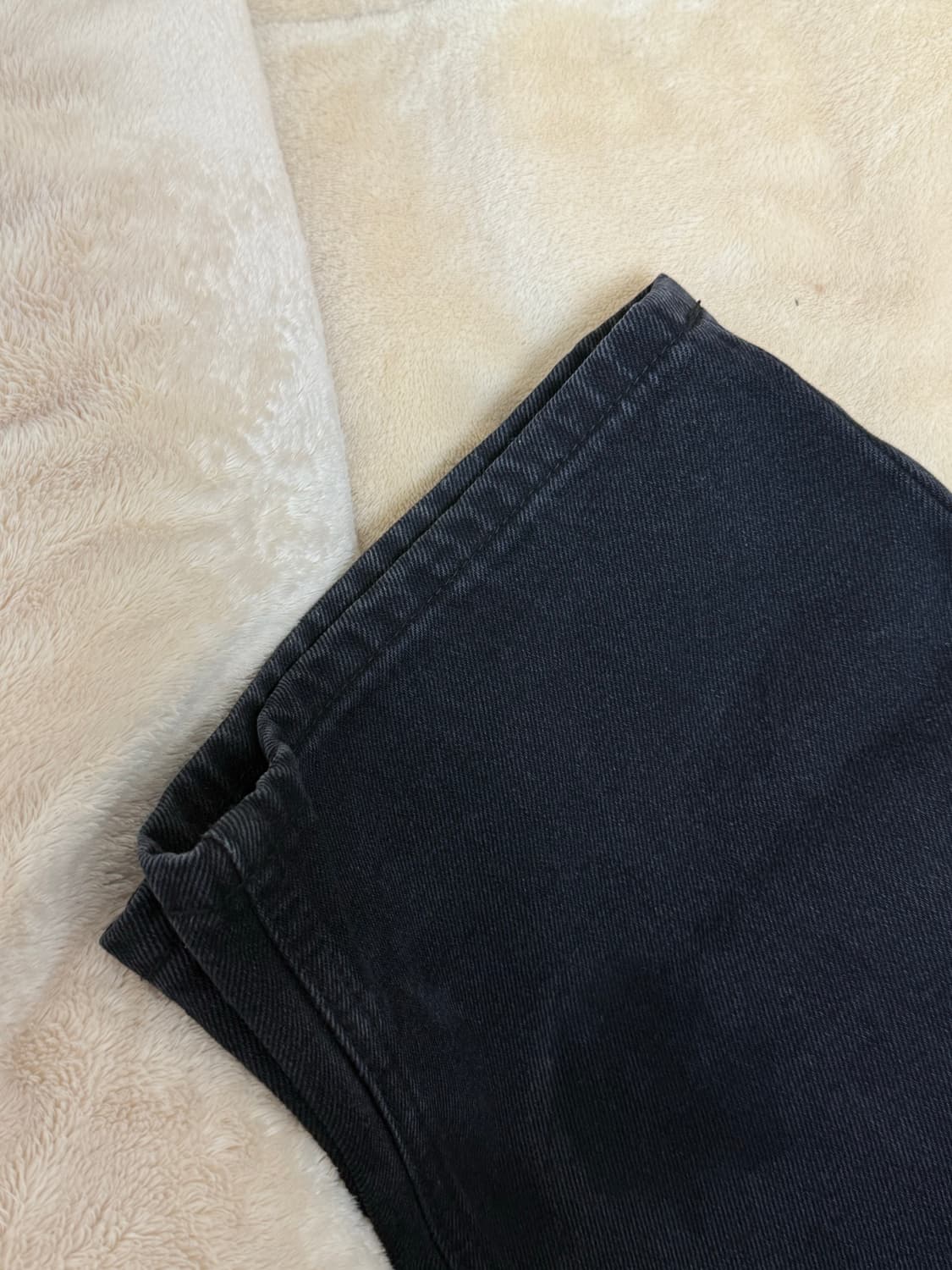 리트리버클럽 LIL RABBIT DENIM 흑청 데님 팬츠 상품이미지3