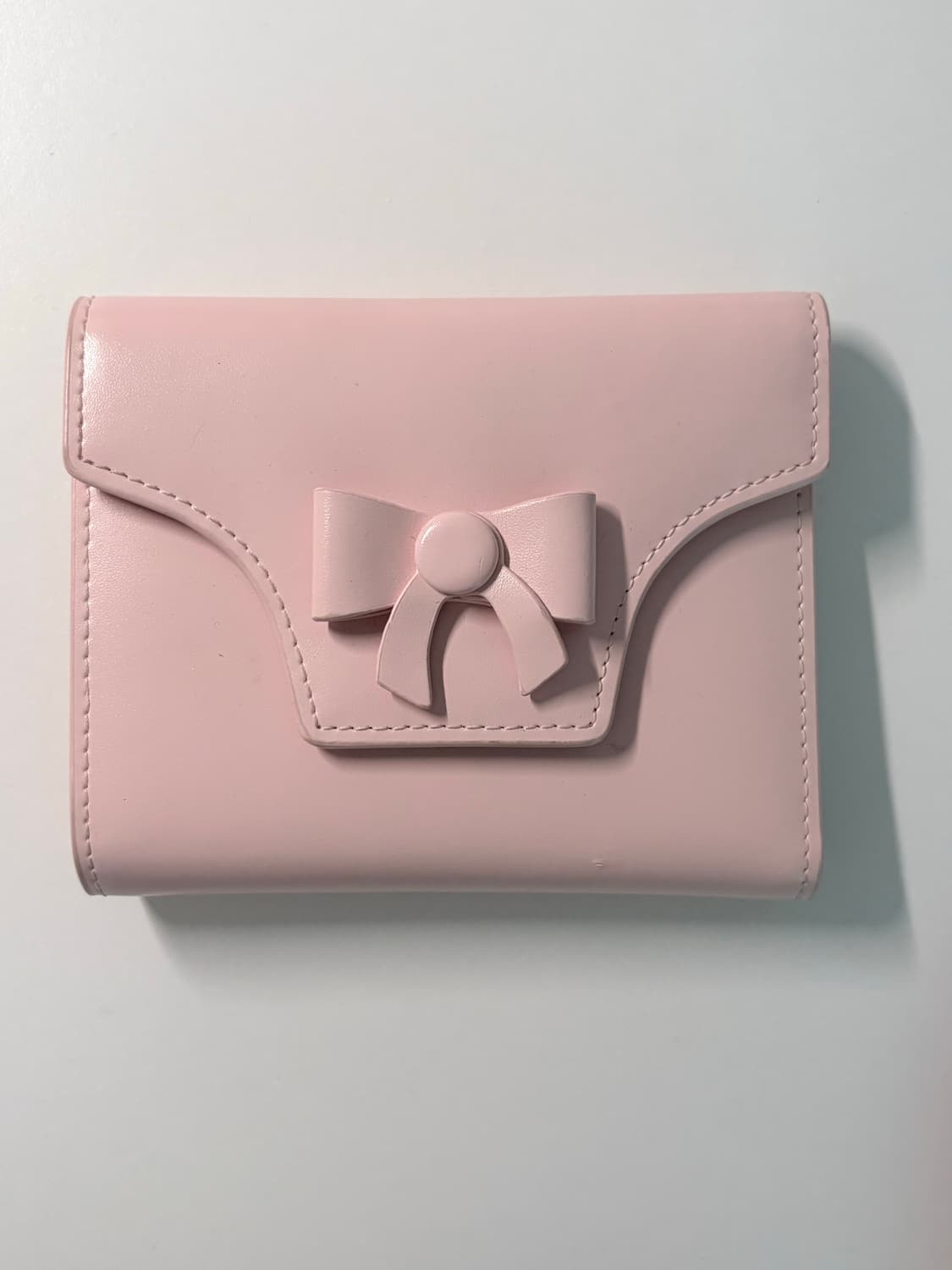 ITAMOOD 리본 핑크 반지갑 상품이미지1