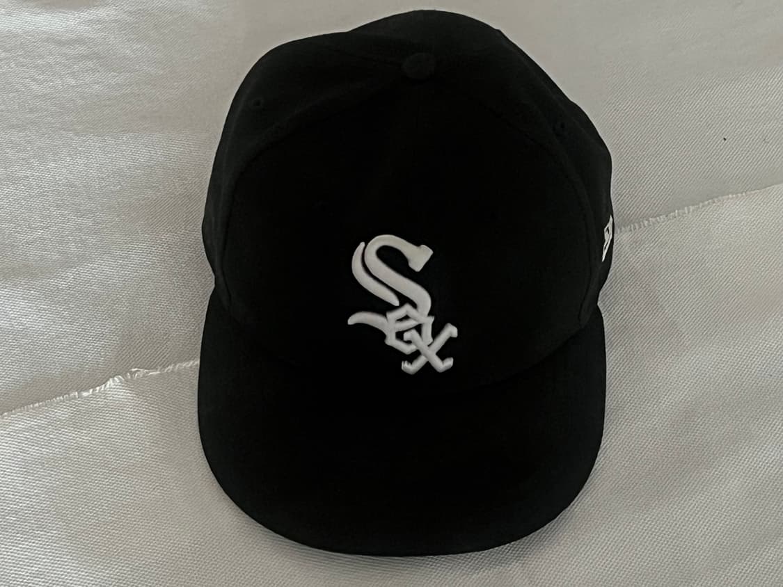 뉴에라 [7 & 1/4] 화이트삭스 게임 사이즈캡 블랙 70358700 상품이미지2