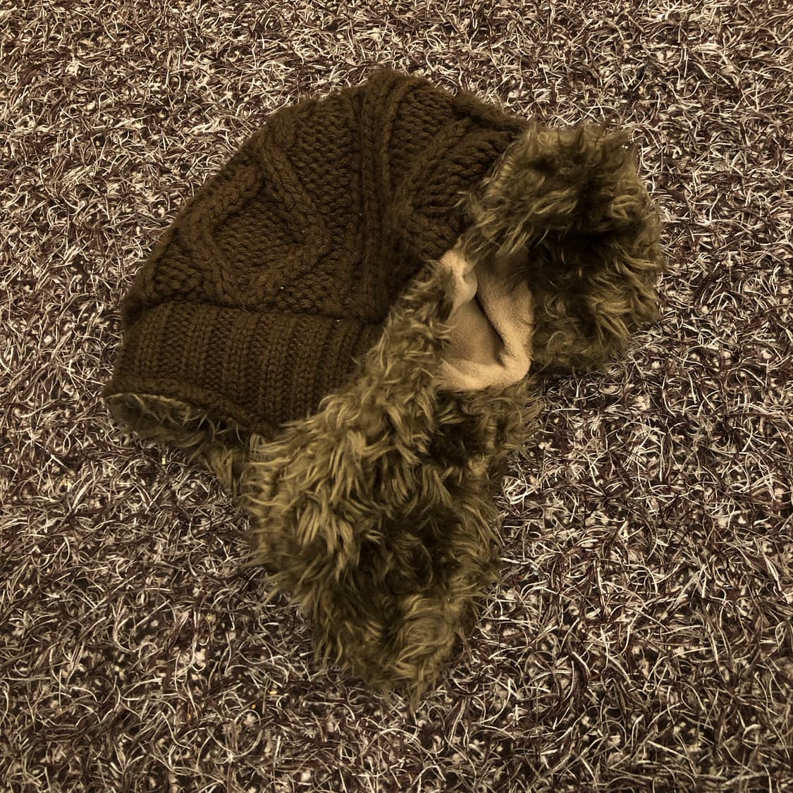 빈티지 니트 퍼 트루퍼햇 상품이미지2