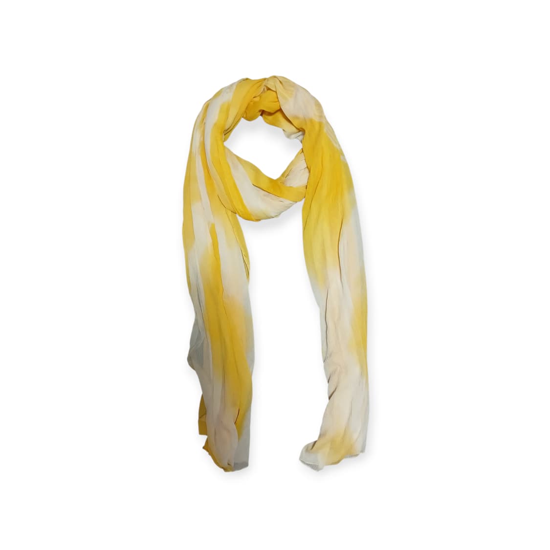 모리걸 엘로우 물감 롱 스카프  상품이미지1