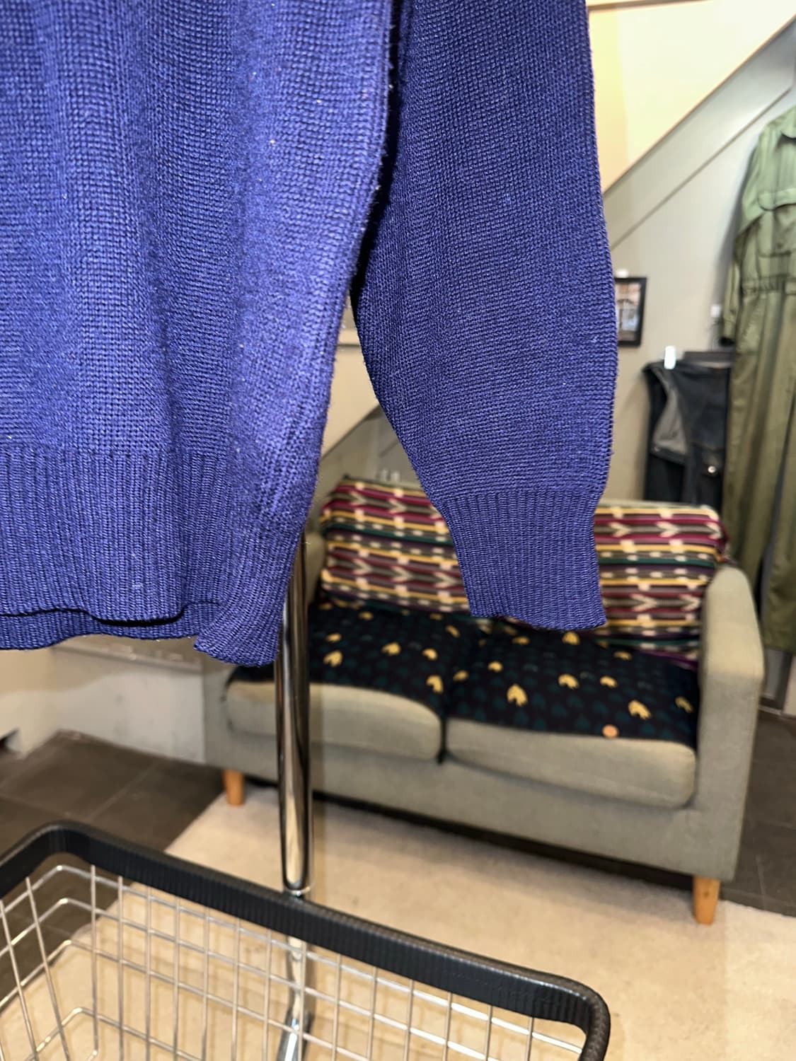 80‘s Liberty Bell ethnic pattern knit 상품이미지7