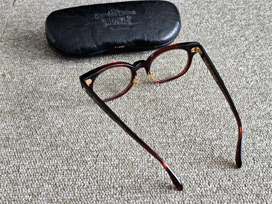 백산안경 하쿠산 텐더로인 티제리 t-jerry 루트비어 브라운 신형리벳 상품이미지9