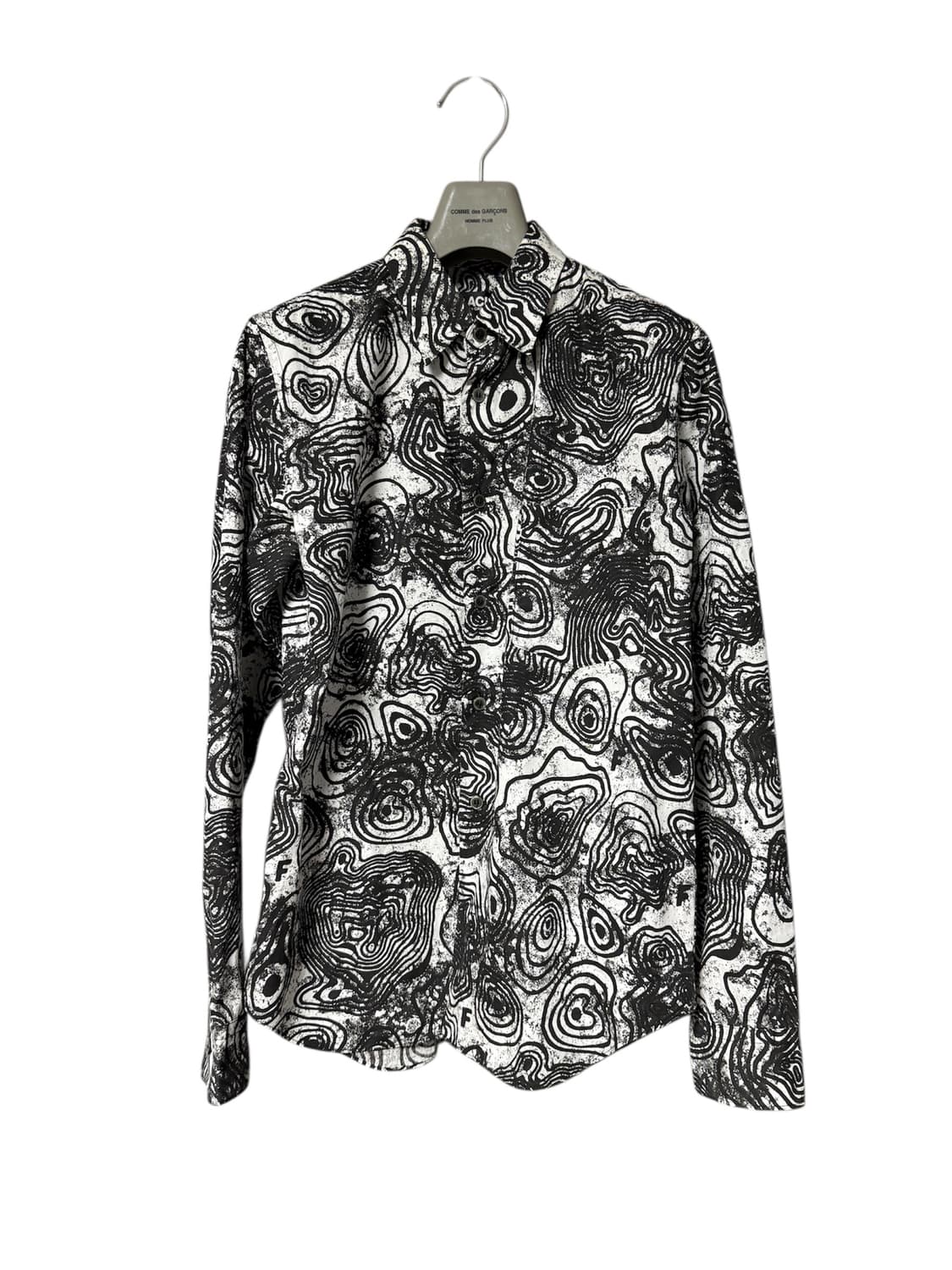 꼼데가르송 블랙 패턴 셔츠 상품이미지2