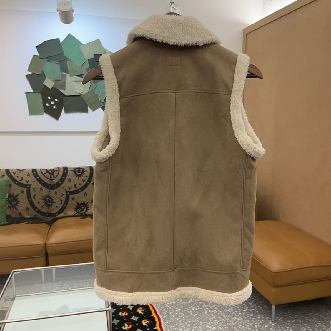 폴로 랄프로렌 핀터감성 스웨이드 양털 조끼 95 C07647 상품이미지4