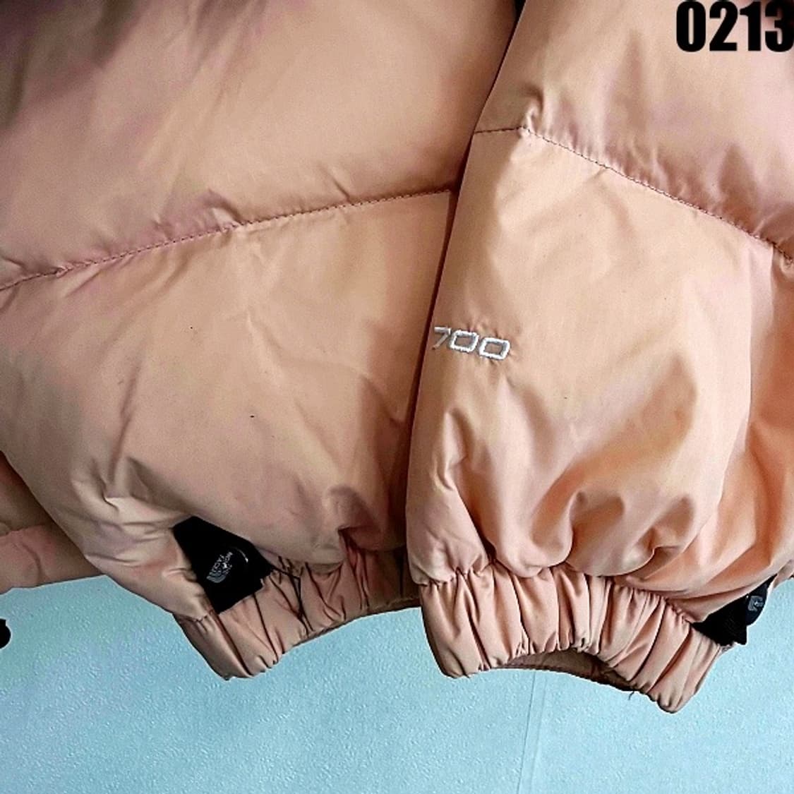 노스페이스 눕시 700 패딩 점퍼 XXL 피치핑크 0213 상품이미지2