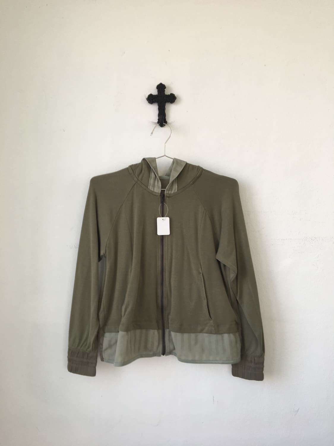 Line detail hood zip up 상품이미지2