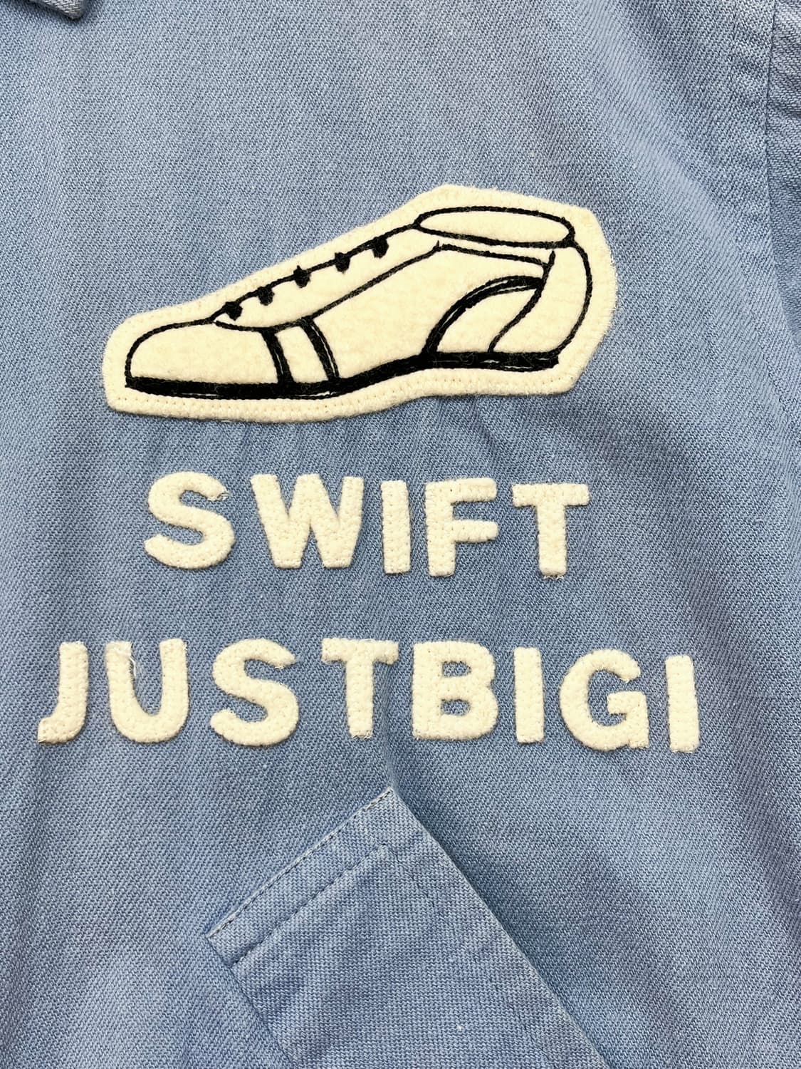 Just Bigi 90's 스위프트 브레이싱 자켓 상품이미지5