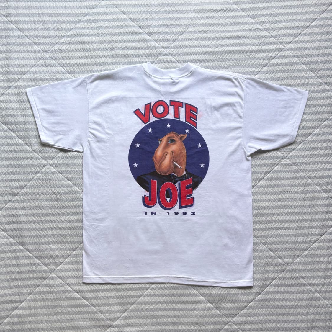 90s 빈티지 카멜 joe vote 프로모 티셔츠 상품이미지1