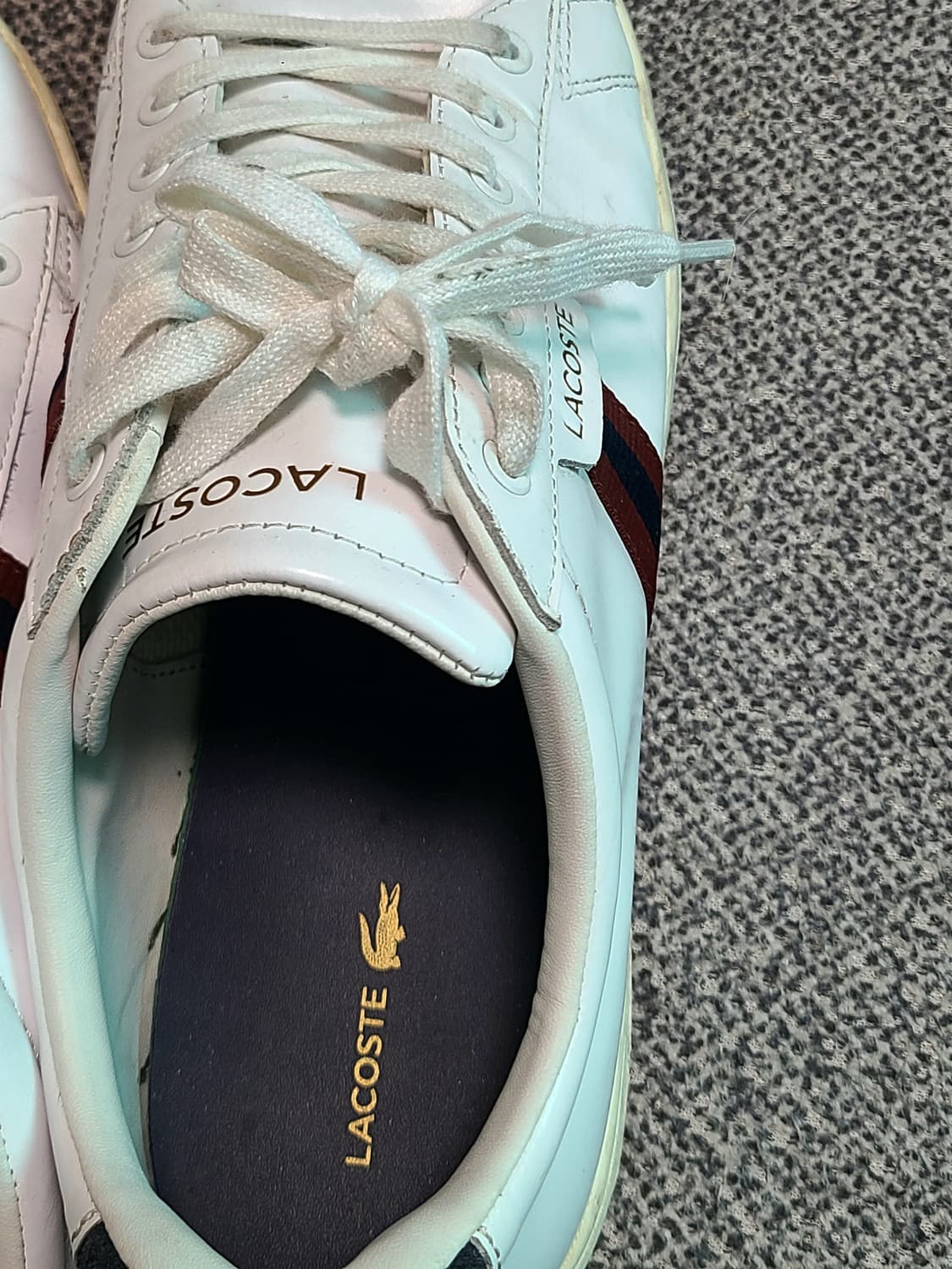 라코스테 CARNABY EVO 스니커즈 275mm 상품이미지4