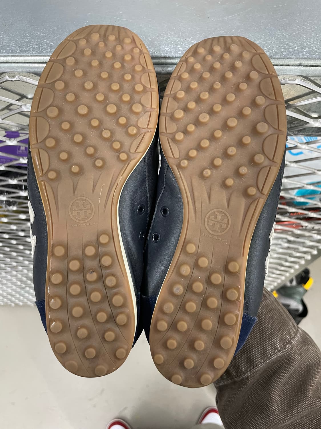 토리버치 레더 스웨이드 스니커즈 8M (gr-4695) 상품이미지5