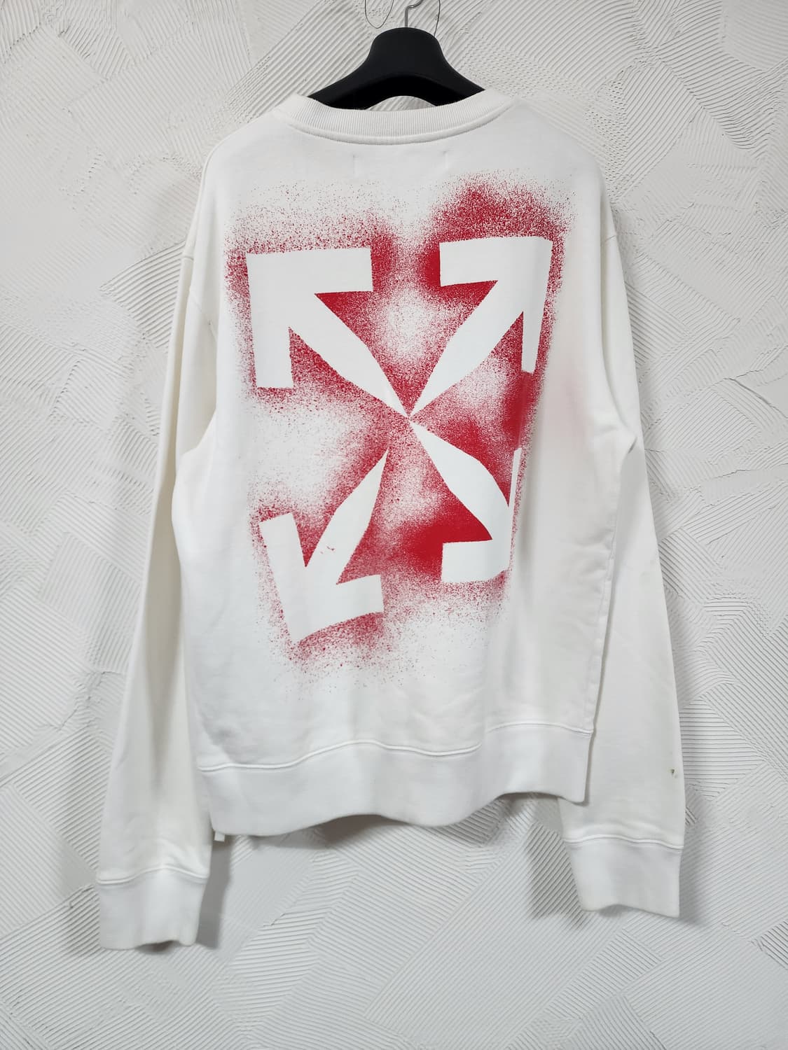 정품 국내매장판 오프화이트 20fw 스텐실 애로우 스웻셔츠 상품이미지2