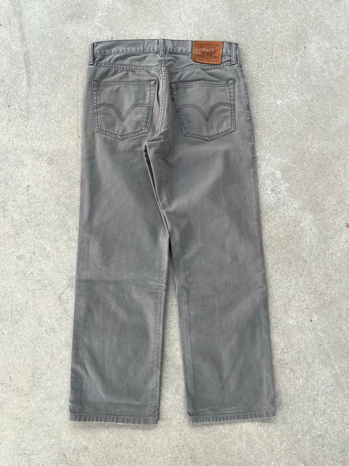 빈티지 리바이스 702 코튼 트윌 팬츠 그레이 상품이미지3