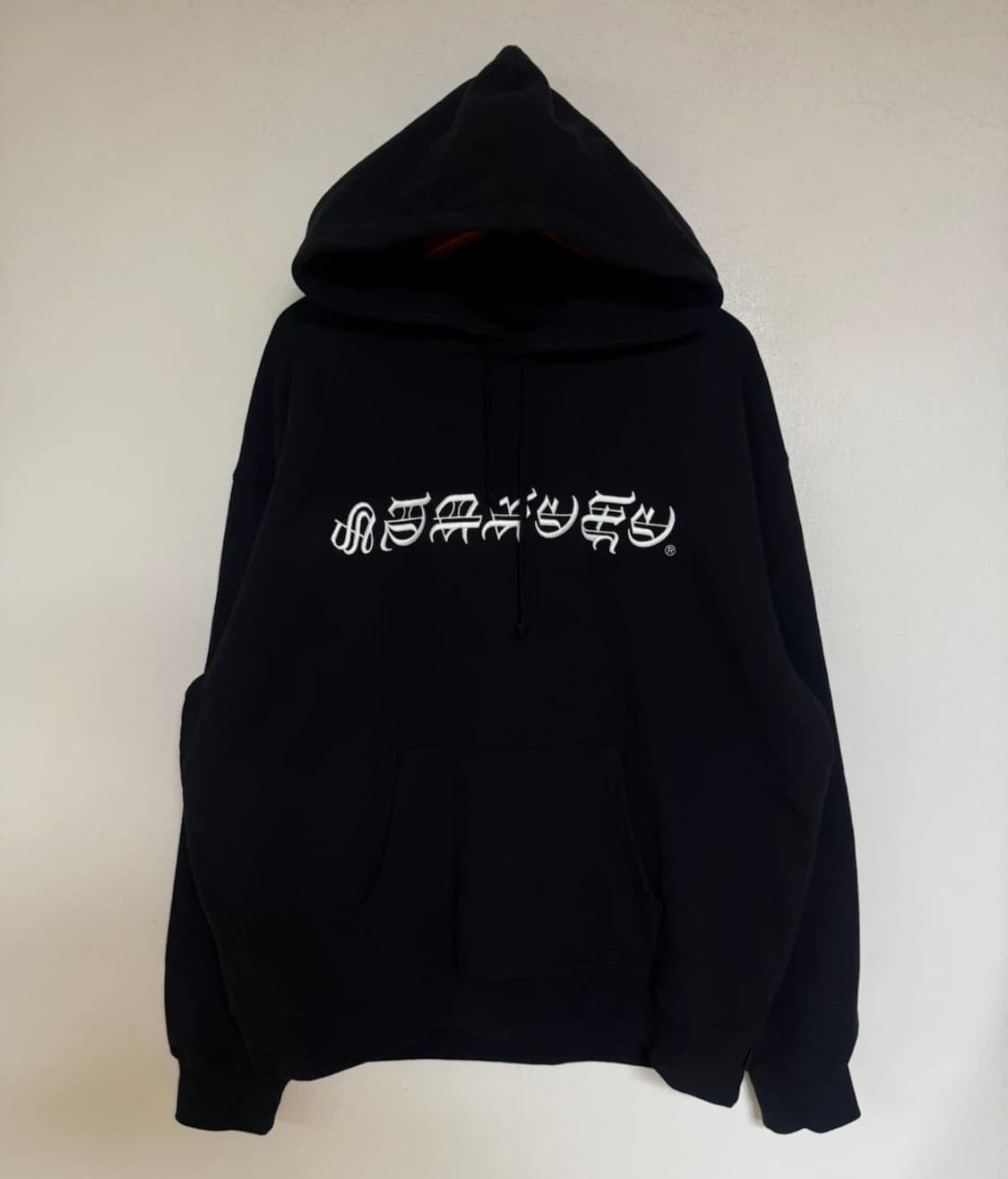 25ss 슈프림 블랙레터 후드 상품이미지1