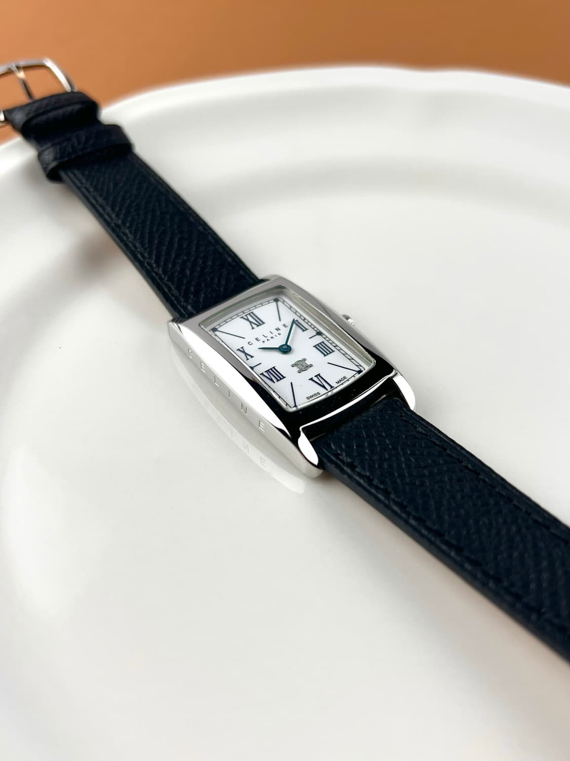 CELINE white square watch UNISEX 상품이미지4