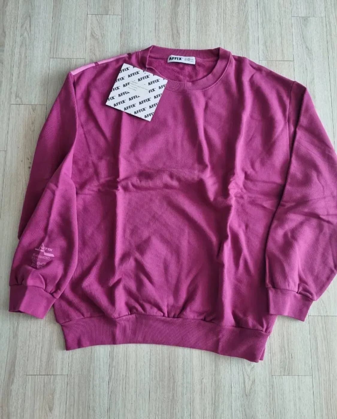 아픽스 오버사이즈 스웻 셔츠 l 상품이미지3