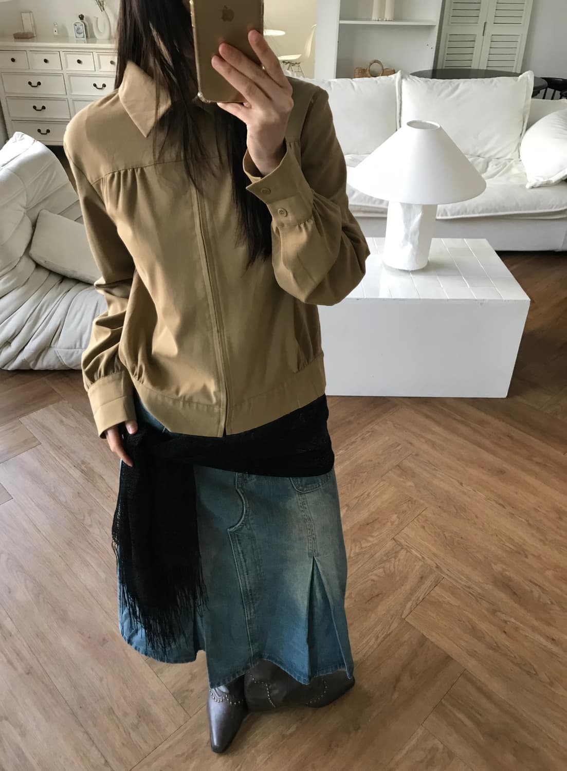 vintage lace scarf 상품이미지6