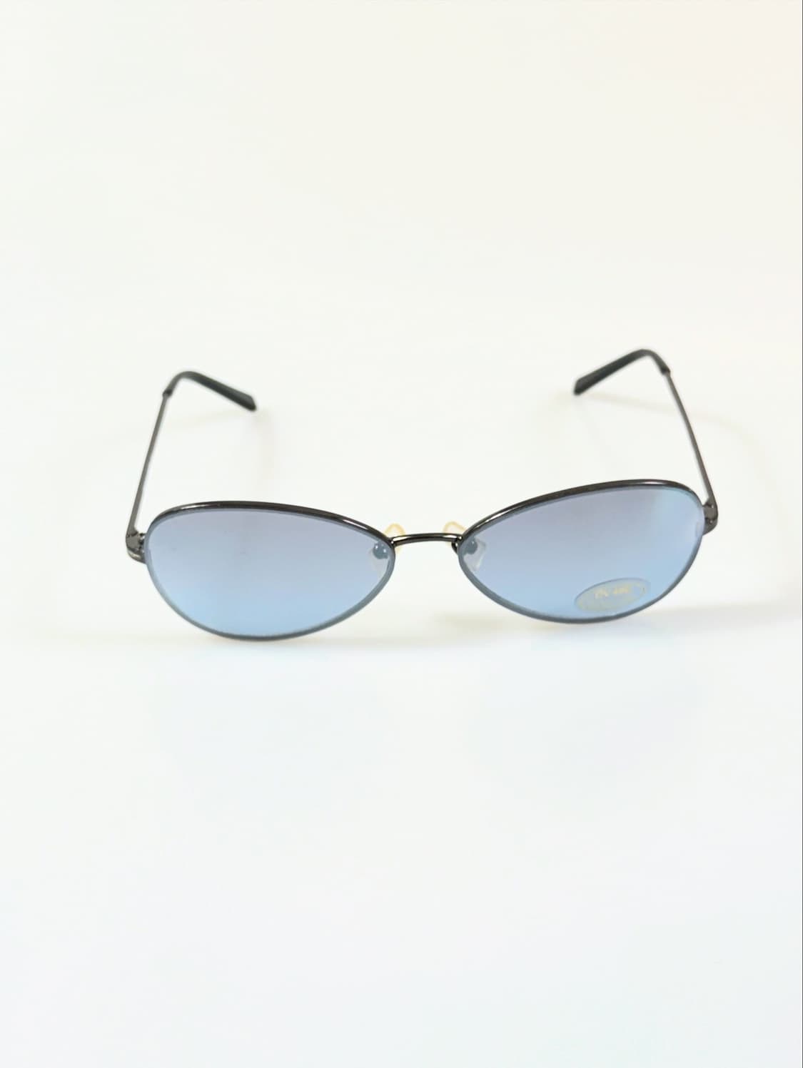 90s IXRON 오벌 무테 프레임 틴트 빈티지 선글라스 상품이미지1