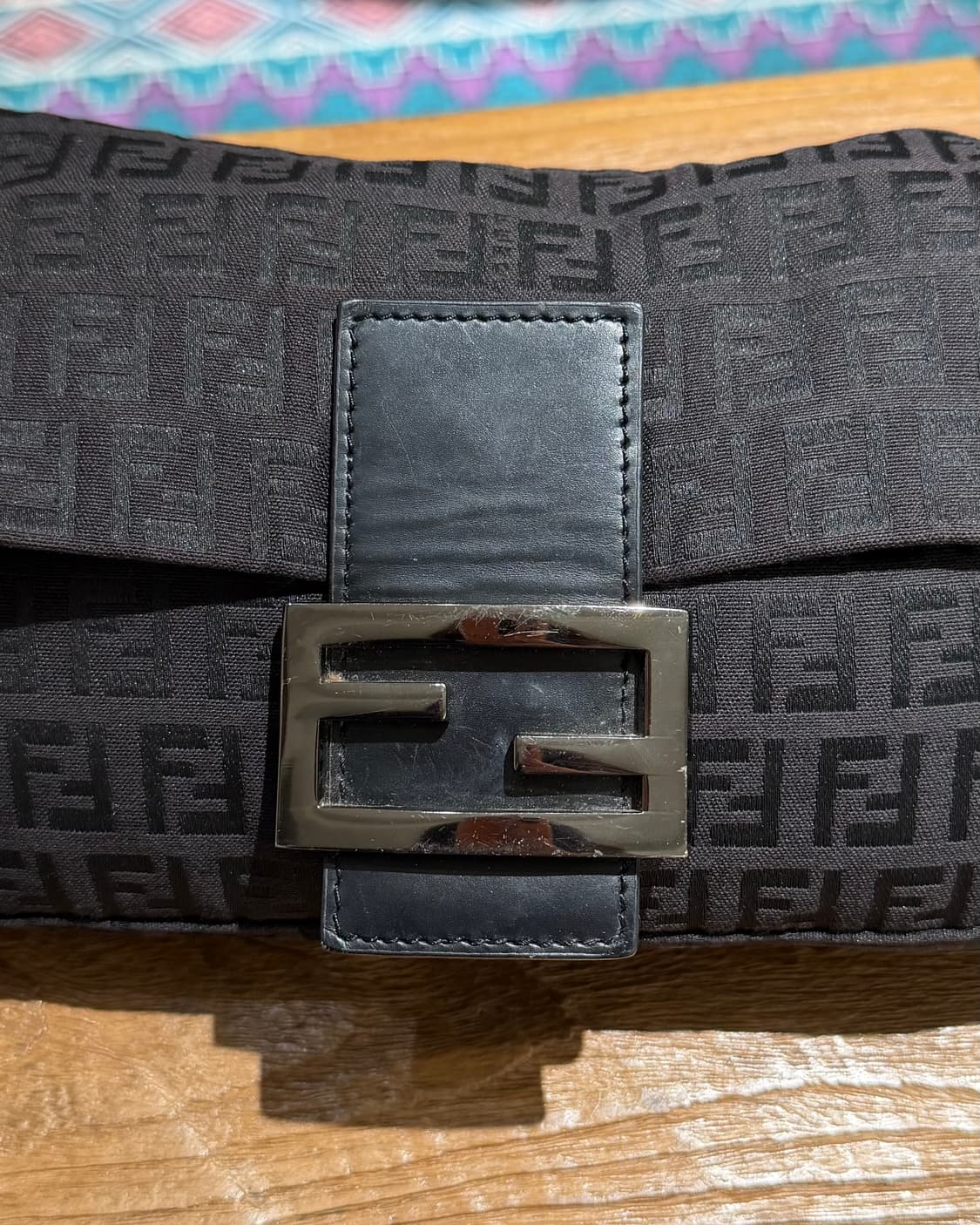 펜디 다크브라운 주키노 바게트 백 상품이미지7