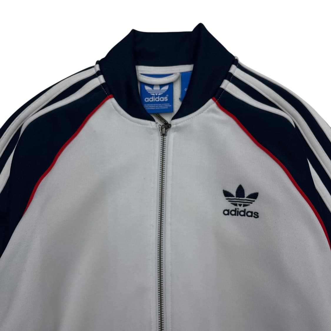 아디다스 네이비배색 화이트 트랙탑 95 상품이미지5