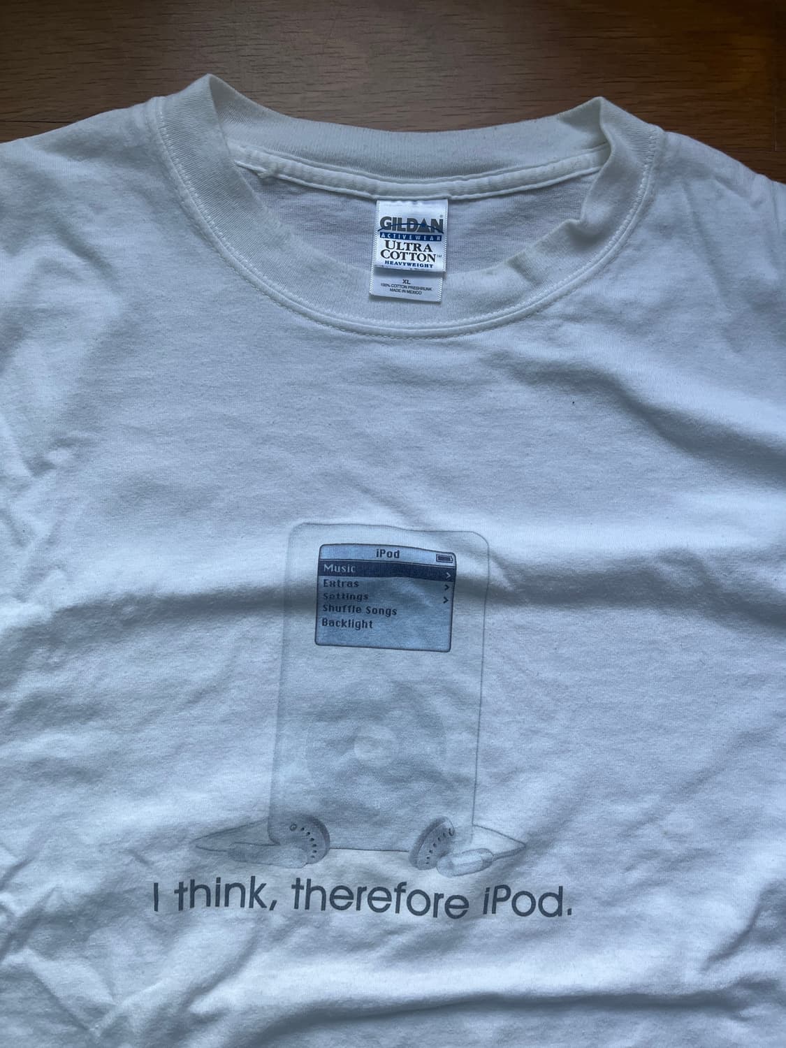 2001 Apple 애플 아이팟 프로모 티셔츠 xl 상품이미지1