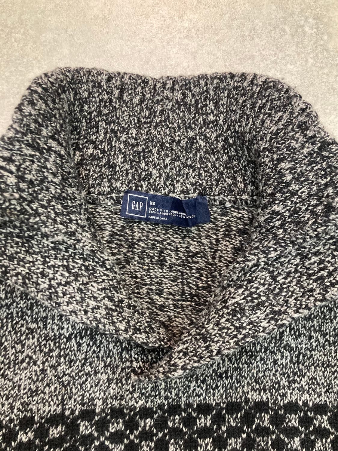 GAP 갭 버튼 업 니트 상품이미지4