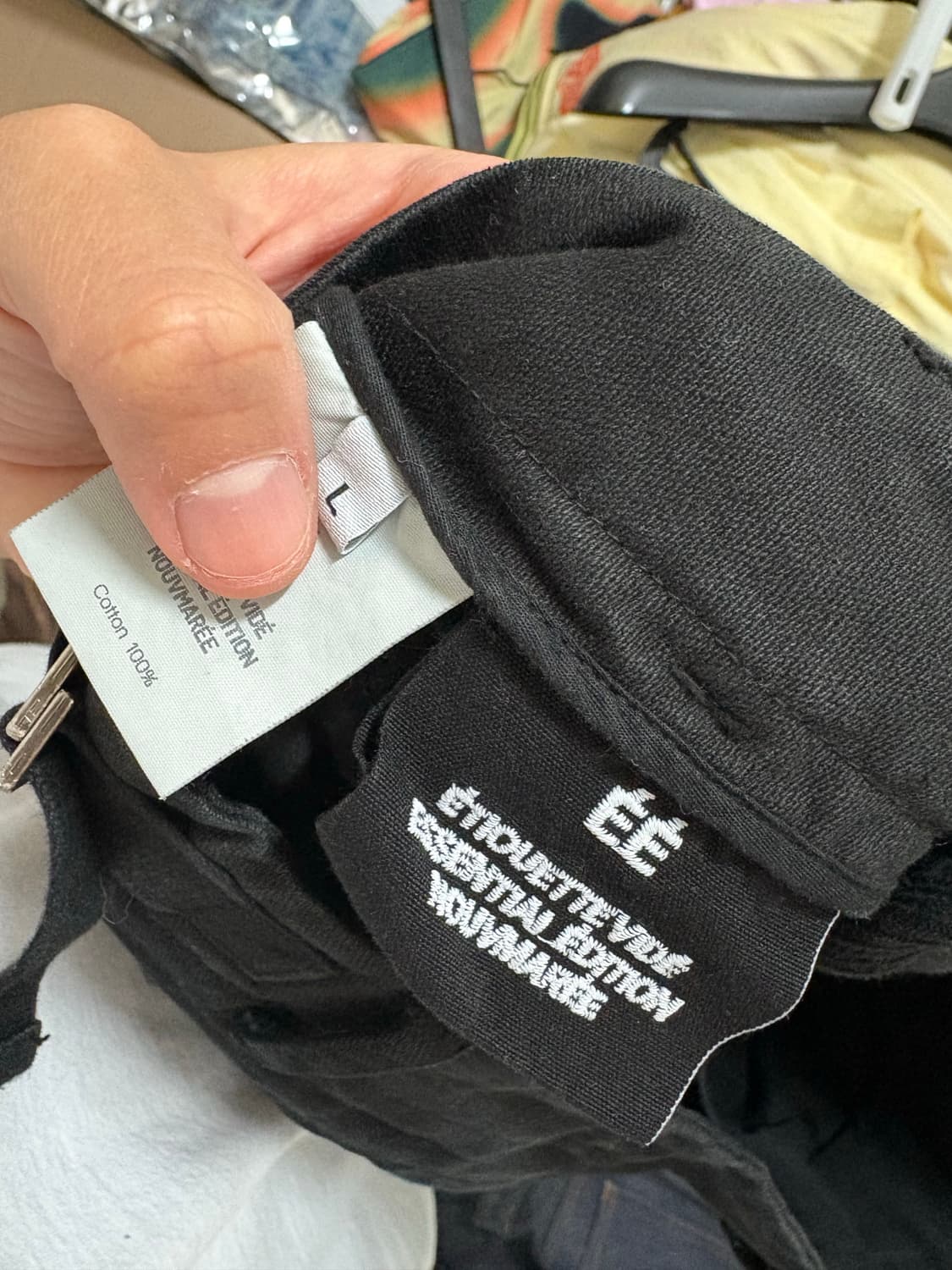 누마레 EE / 가먼츠 다이드 유틸리티 카고팬츠 상품이미지8