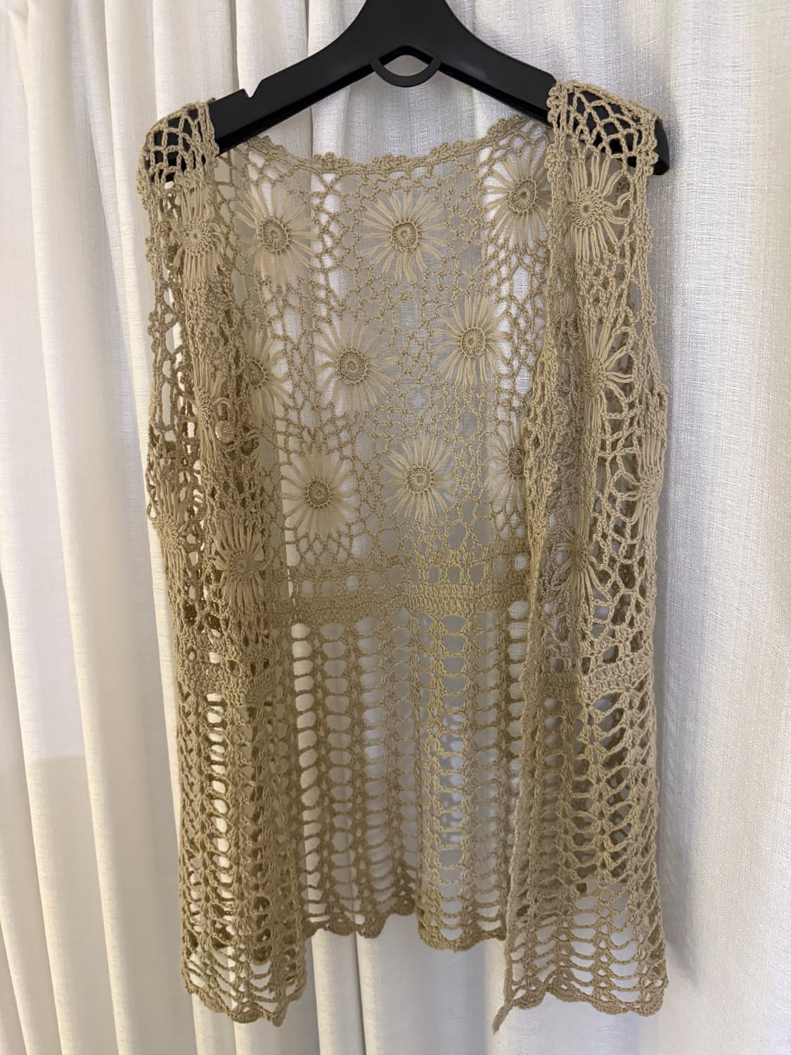 빈티지 레이스 나시 조끼 상품이미지1