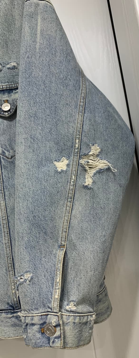 [S]발렌시아가 바코드 데님 자켓 청자켓 상품이미지6