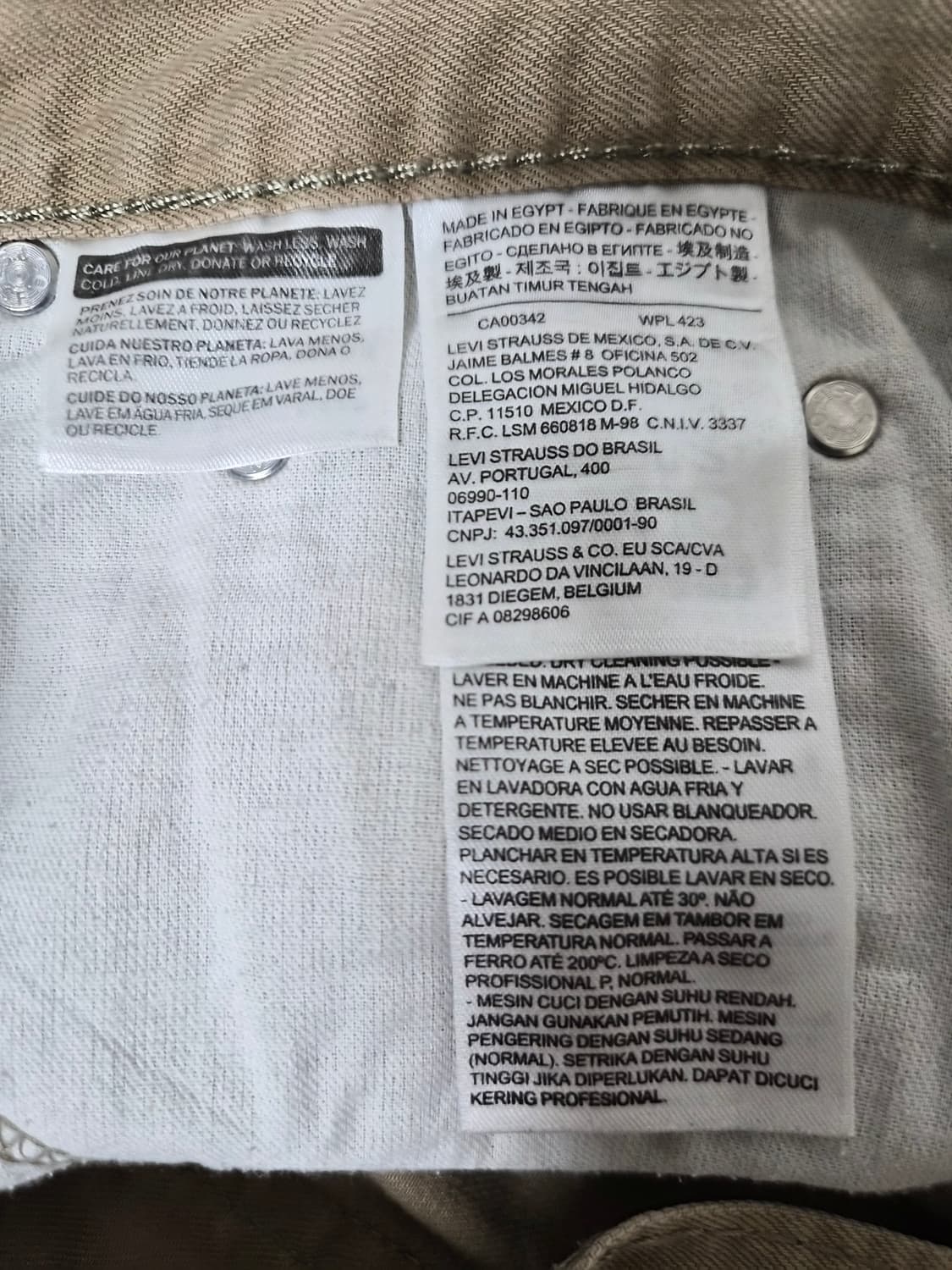 리바이스Levis 505 화이트탭 30사이즈 P-9 상품이미지5