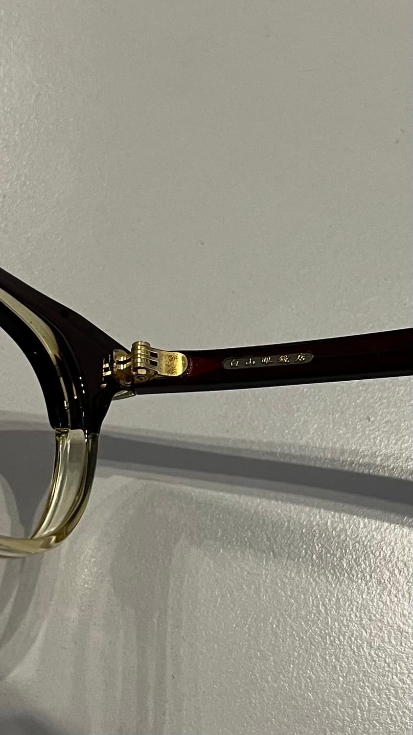 백산안경 포스트 투톤 브라운 상품이미지4