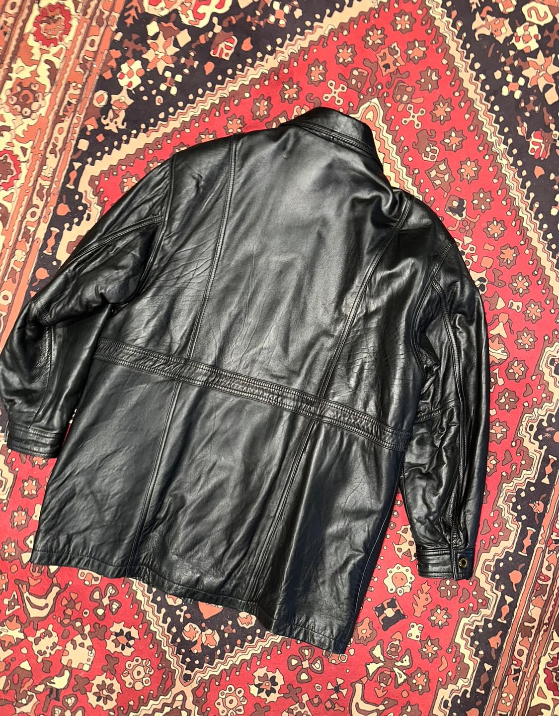 ( XL-2XL ) 가죽코트 가죽롱코트 가죽카코트 가죽하프코트 가죽자켓 상품이미지4