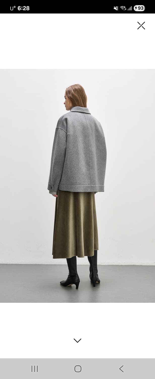 시스템 캐시미어코트 상품이미지2